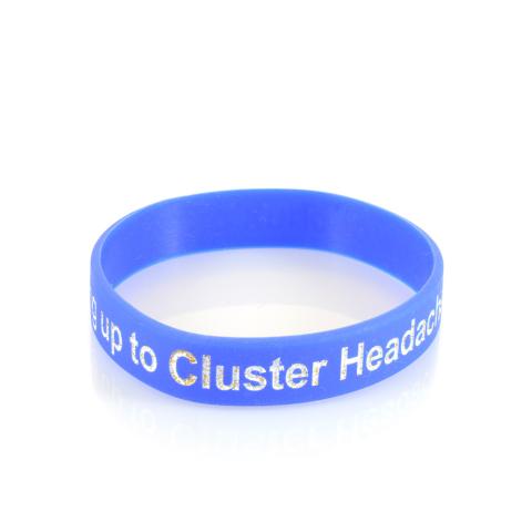 OUCH UK Cluster Headache charity wristbands - blue