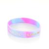 OUCH UK Cluster Headache charity wristbands - hot pink and blue