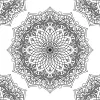  Mindfulness Mandala Colouring Book - inside page