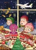 "Christmas Window" - front of card